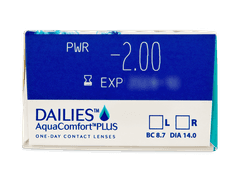 Dailies AquaComfort Plus (30 lęšių)