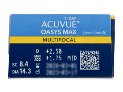 Acuvue Oasys Max 1-Day Multifocal (30 lęšių)