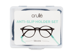 Neslystančių laikiklių rinkinys Crullé akiniams, L dydis 