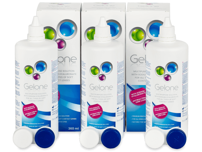 Valomasis tirpalas Gelone 3 x 360 ml 