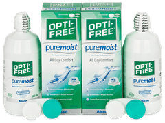 Valomasis tirpalas Opti-Free PureMoist 2 x 300 ml 